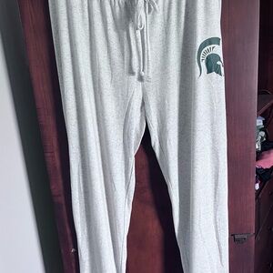MSU Cream Sweatpants/Joggers